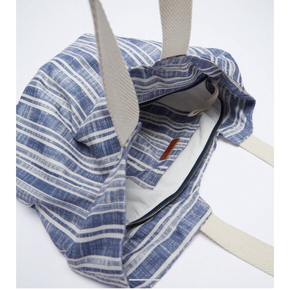 Large fabric tote bag - Picture 3 of 5